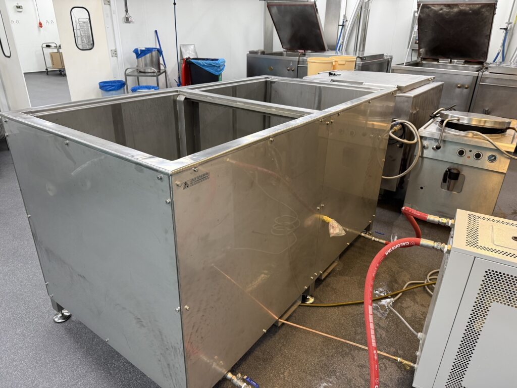 dubbelwandig vat voor jus de veau